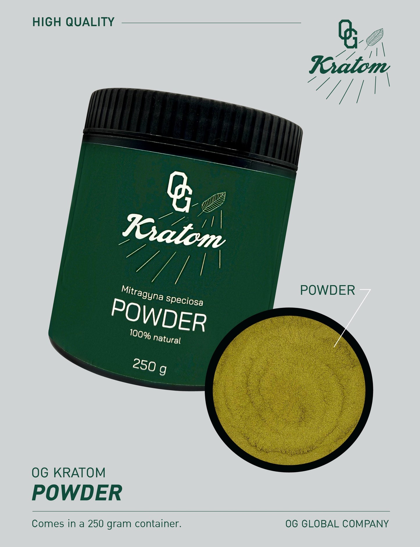 Mitragyna Speciosa Powder 250g