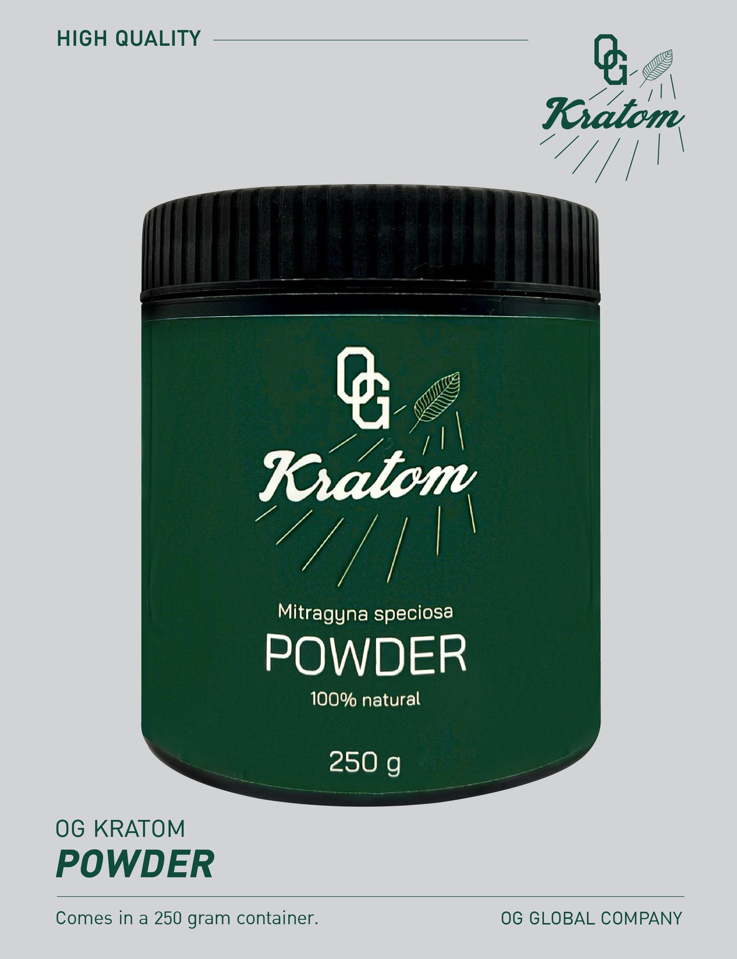 OG Kratom High Quality Powder 250 g