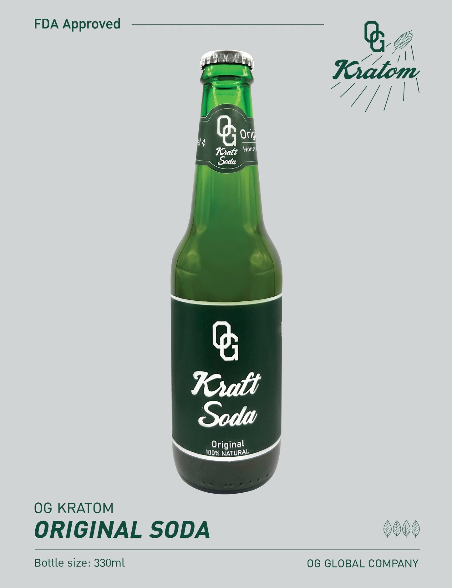 OG Kratom Original Soda 330ml