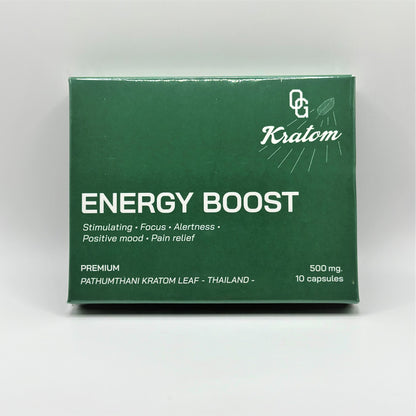 OG Kratom Energy Boost Capsules (10 Capsule)